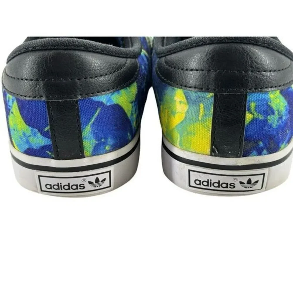Adidas Skateboard Shoe Unisex Blue / Green Deadstock Size Men 8 /‎ Women 9.5